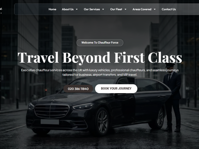 Chauffeur Service London | Chauffeur Force